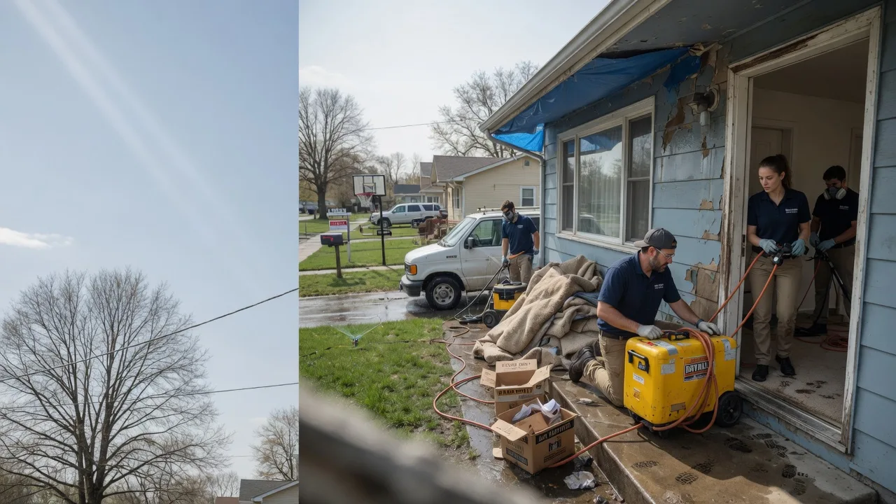 Basement Flood Cleanup in North Middletown, KY near me